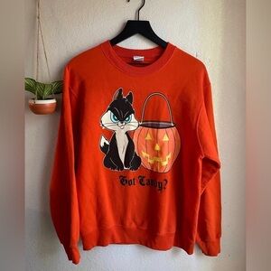 Vintage warner bros looney tunes halloween 🎃 sweater